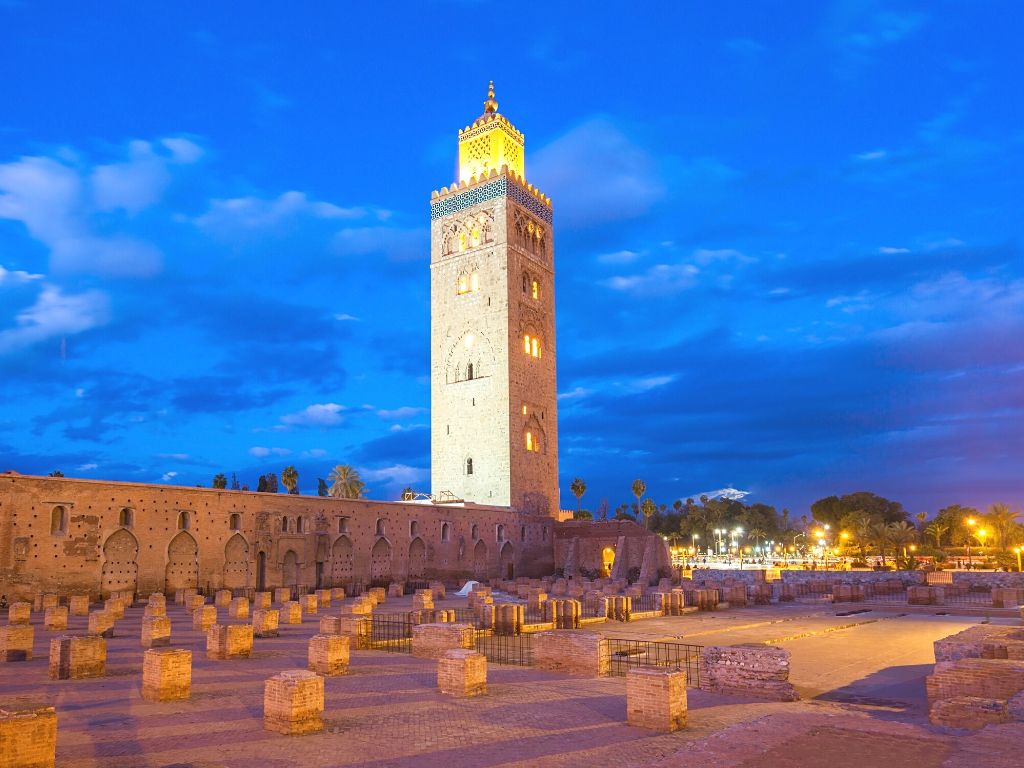 15-Day Morocco Tour Itinerary- marrakech-koutoubia-mosque.